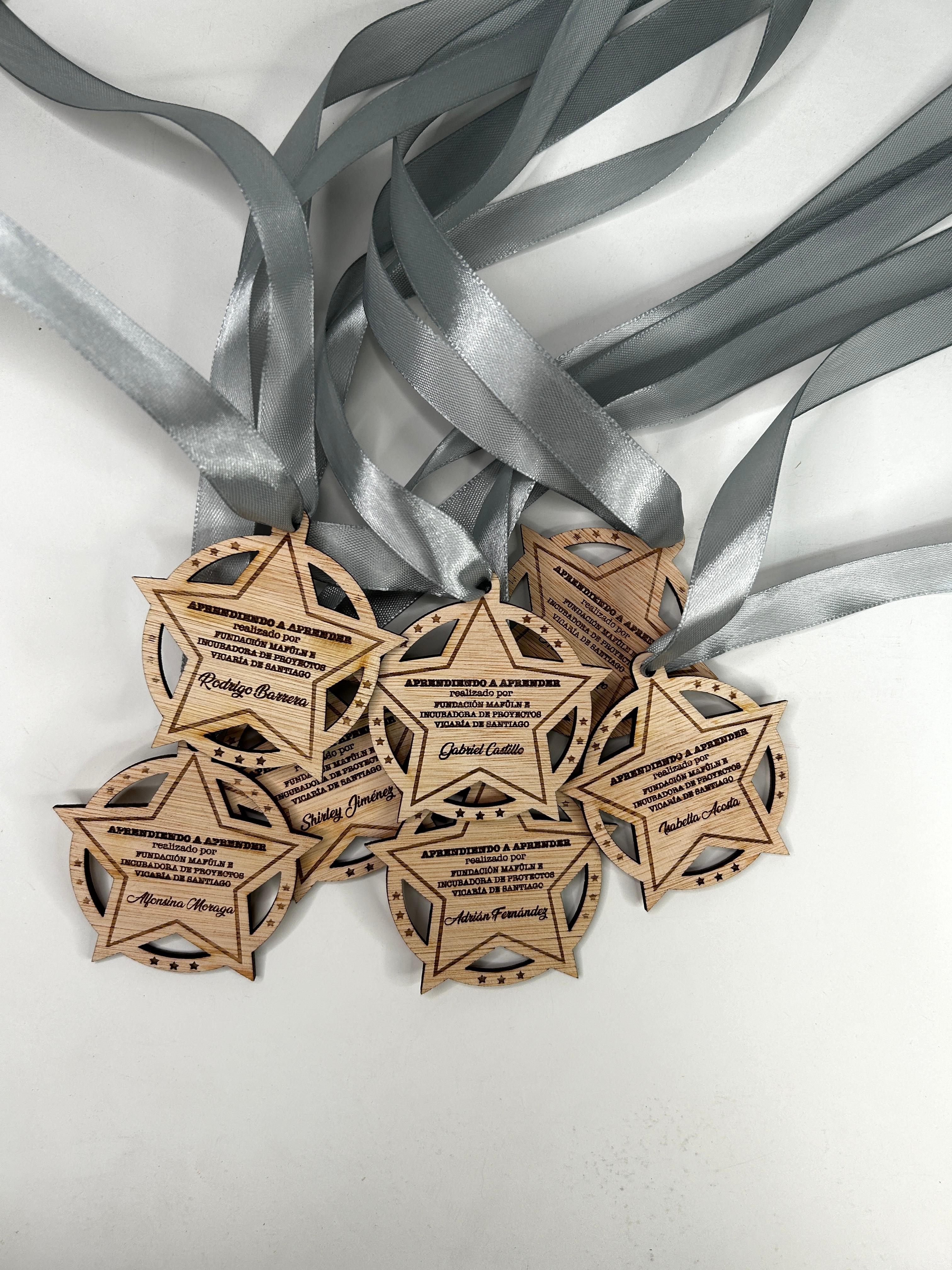 Medallas de recuerdo con forma de estrella